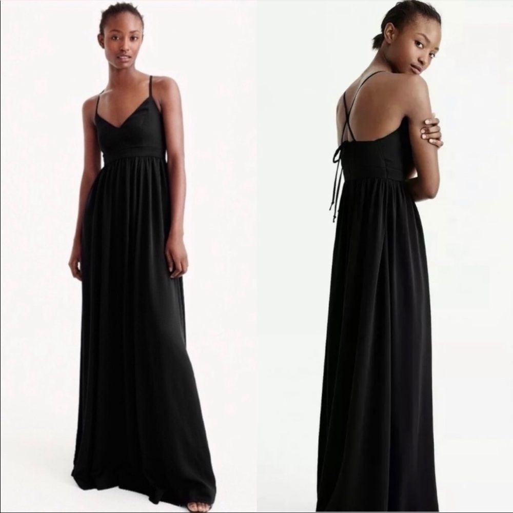 JCrew Long Strappy Dress — size 12